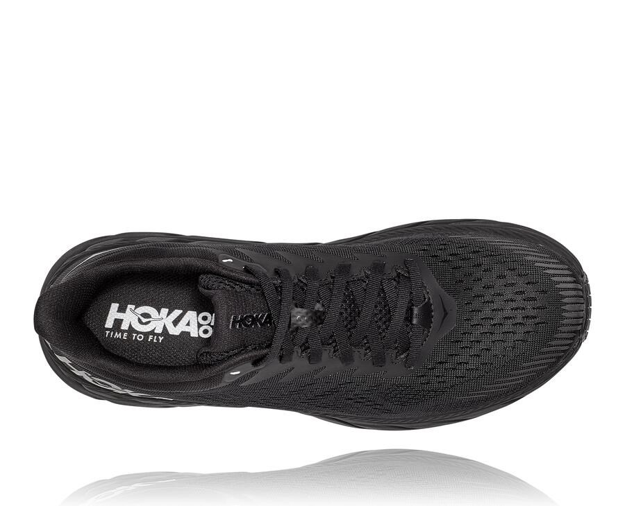 Hoka One One Koşu Ayakkabısı Erkek Siyah - Clifton 7 - UC5973260